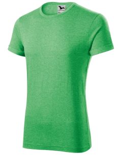 Tričko pánske Fusion 163 zelený melír