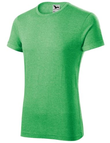 Tričko pánske Fusion 163 zelený melír