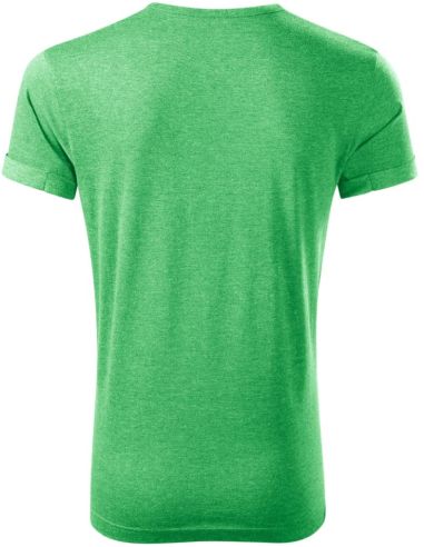 Tričko pánske Fusion 163 zelený melír