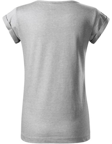 Tričko dámske Fusion 164 strieborný melír