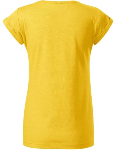Tričko dámske Fusion 164 žltý melír