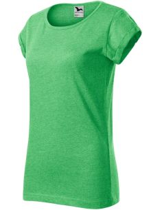 Tričko dámske Fusion 164 zelený melír