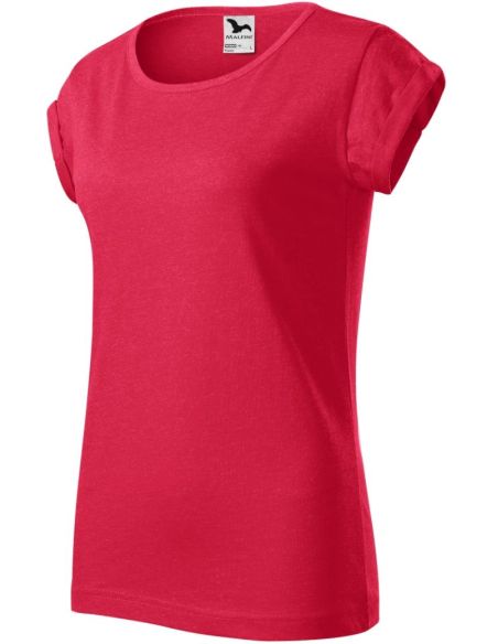 Tričko dámske Fusion 164 červený melír