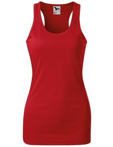 Top dámsky Racer 167 červená