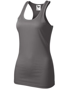 Top dámsky Racer 167 oceľovo sivá