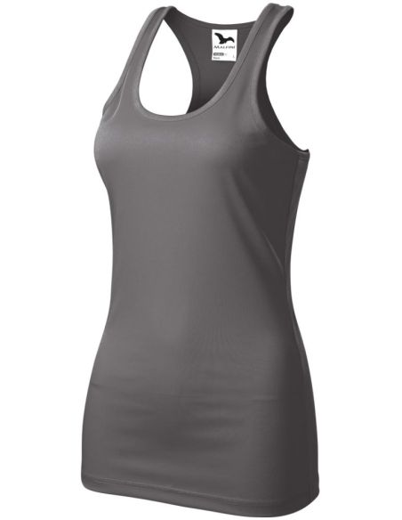 Top dámsky Racer 167 oceľovo sivá