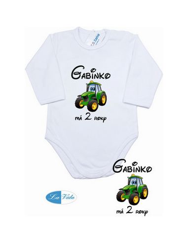 2 Meno má 2 roky Traktor