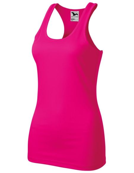 Top dámsky Racer 167 neon ružová