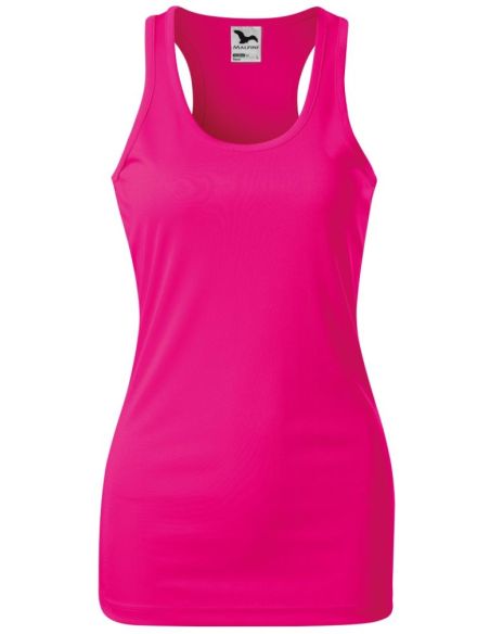 Top dámsky Racer 167 neon ružová