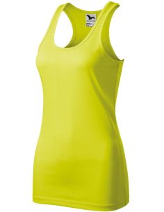 Top dámsky Racer 167 neon yellow