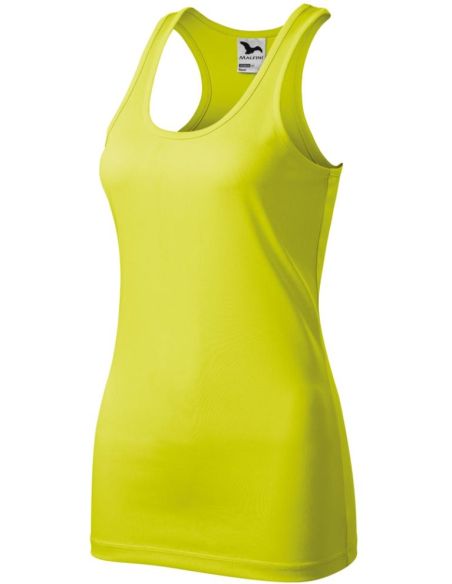 Top dámsky Racer 167 neon yellow