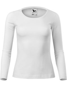 Tričko dámske Fit-T LS 169 biela 2