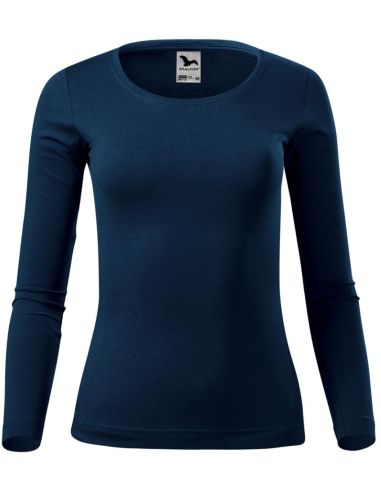 Tričko dámske Fit-T LS 169 tmavomodrá