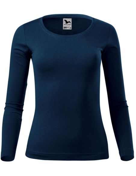 Tričko dámske Fit-T LS 169 tmavomodrá