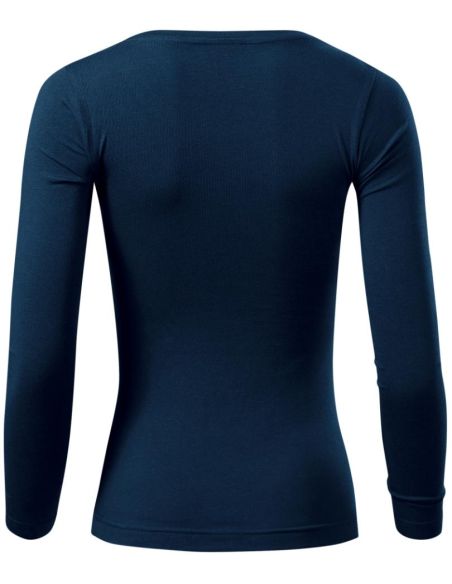 Tričko dámske Fit-T LS 169 tmavomodrá