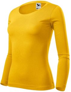 Tričko dámske Fit-T LS 169 žltá