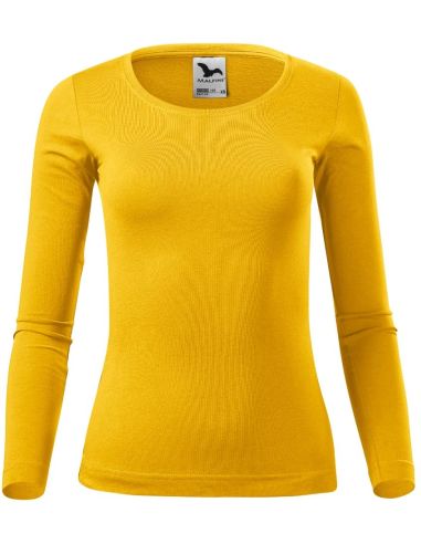 Tričko dámske Fit-T LS 169 žltá