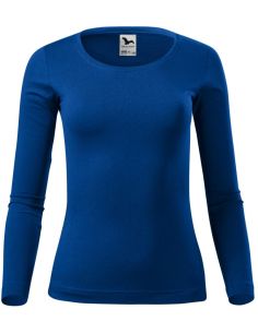 Tričko dámske Fit-T LS 169 kráľovská modrá 2