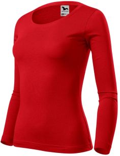 Tričko dámske Fit-T LS 169 červená
