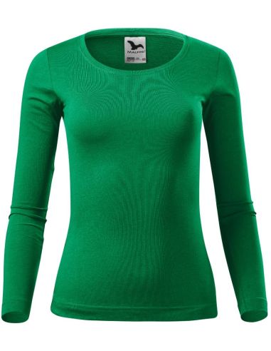 Tričko dámske Fit-T LS 169 trávová zelená