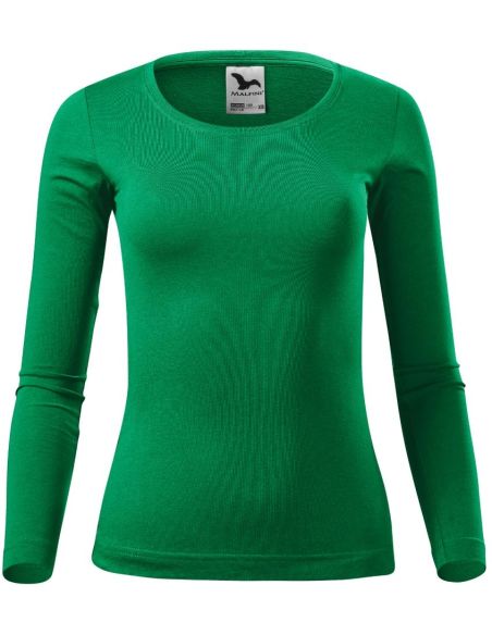 Tričko dámske Fit-T LS 169 trávová zelená