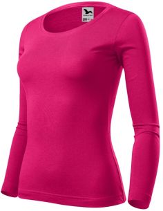 Tričko dámske Fit-T LS 169 malinová