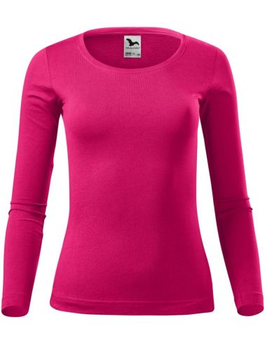 Tričko dámske Fit-T LS 169 malinová