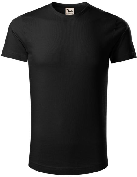 Tričko pánske Origin (GOTS) 171 čierna
