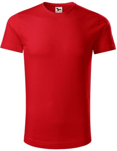 Tričko pánske Origin (GOTS) 171 červená