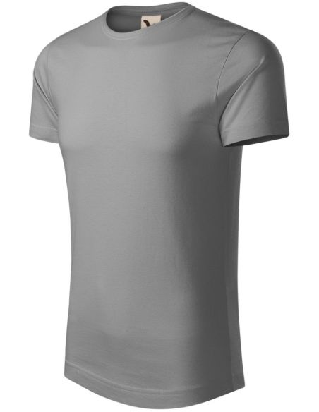 Tričko pánske Origin (GOTS) 171 starostrieborná
