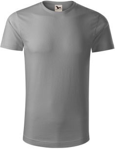 Tričko pánske Origin (GOTS) 171 starostrieborná 2