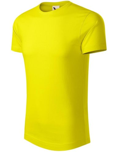 Tričko pánske Origin (GOTS) 171 citrónová