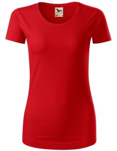 Tričko dámske Origin (GOTS) 172 červená 2