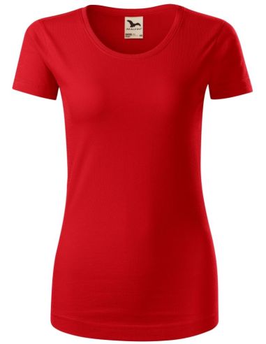 Tričko dámske Origin (GOTS) 172 červená