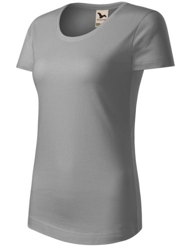Tričko dámske Origin (GOTS) 172 starostrieborná