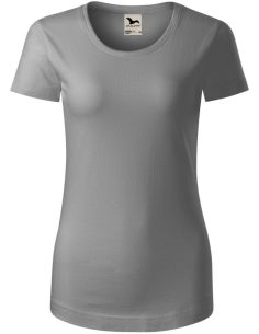 Tričko dámske Origin (GOTS) 172 starostrieborná 2