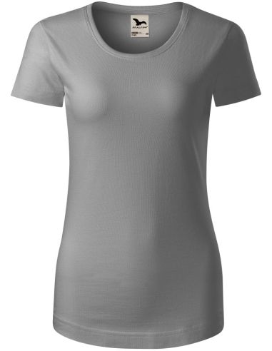 Tričko dámske Origin (GOTS) 172 starostrieborná