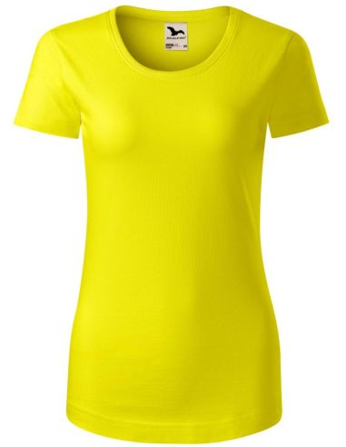 Tričko dámske Origin (GOTS) 172 citrónová