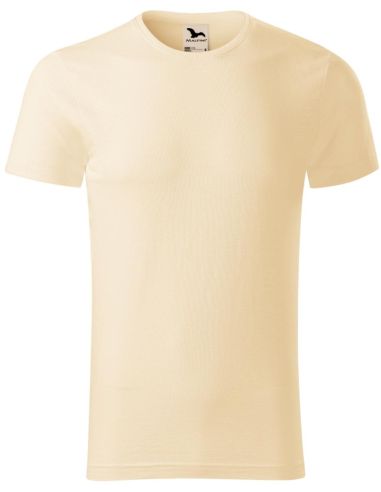 Tričko pánske Native (GOTS) 173 mandľová