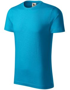 Tričko pánske Native (GOTS) 173 tyrkysová