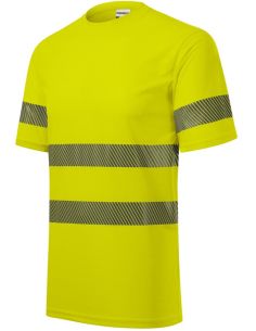 Tričko unisex HV Dry 1V8 fluorescenčná žltá