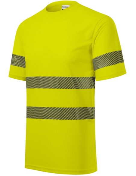 Tričko unisex HV Dry 1V8 fluorescenčná žltá