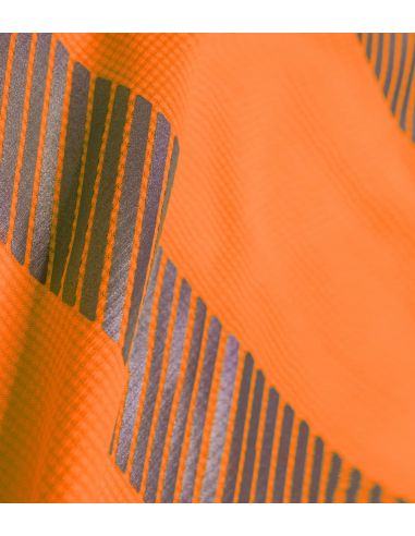 Tričko unisex HV Dry 1V8 fluorescenčná oranžová