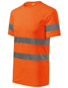 Tričko unisex HV Protect 1V9 fluorescenčná oranžová