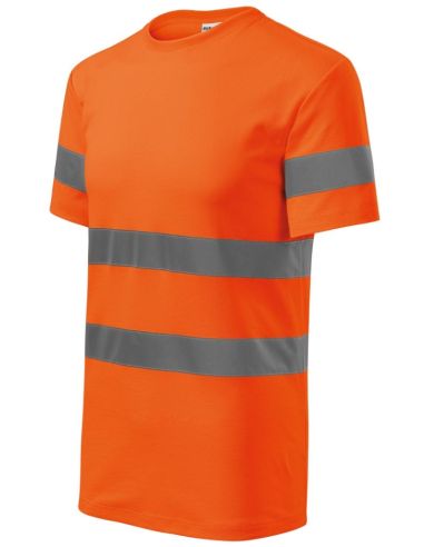 Tričko unisex HV Protect 1V9 fluorescenčná oranžová
