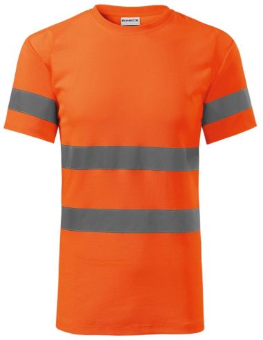 Tričko unisex HV Protect 1V9 fluorescenčná oranžová