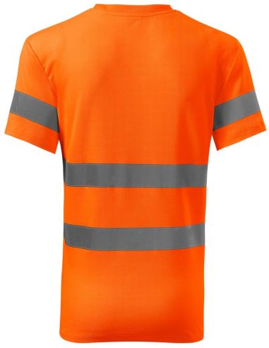 Tričko unisex HV Protect 1V9 fluorescenčná oranžová