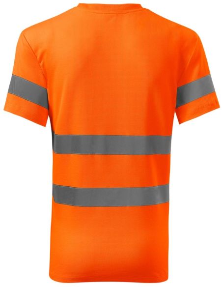 Tričko unisex HV Protect 1V9 fluorescenčná oranžová