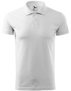 Polokošeľa pánska Single J. 202 biela 2
