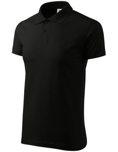 Polokošeľa pánska Single J. 202 čierna